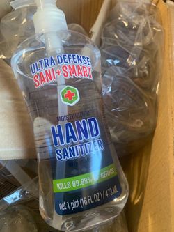 Hand sanitizer 99.9% 16fl oz $1