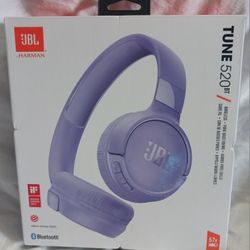 JBL Tune 520BT Wireless Bluetooth Headphones( Purple)
