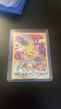 Pokemon Card Pikachu Secret Rare