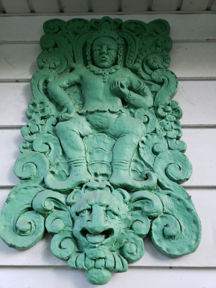 Antique hindu plaque