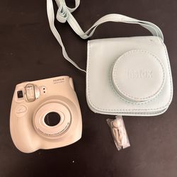 Instax Polaroid Camera w/ Carrying Case