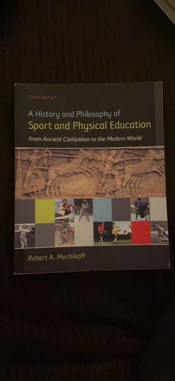 A History And Philosophy Of Sport And Physical Education