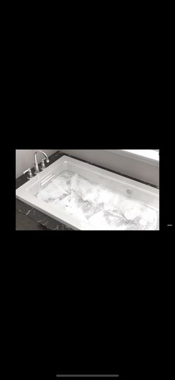 Jacuzzi Tub Kohler Mariposa K-1224-GLF-47 Bubble massage With heater