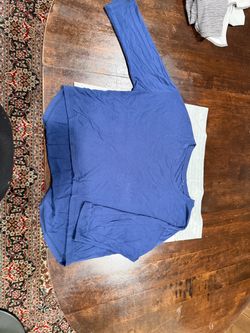 Blue Long Sleeve Shirt