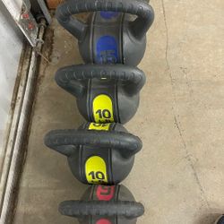 Kettle Bell Sets (light duty) 60 Lbs Total