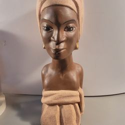 Painted Statue, Vintage 