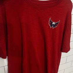 Men's Fanatics Red Washington Capitals High Stick T-Shirt