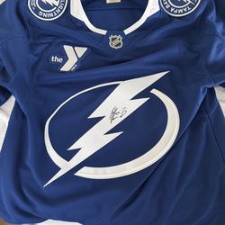 Signed lightning jersey