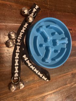 Slow Feeder Bowl & Potty Training Door Bell