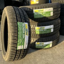 185/55/16 TBB Llantas Nuevas Instaladas Y Balanceadas🛞❗️