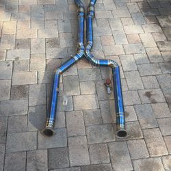 G8X Full Titanium Mid Pipe For M3/M4