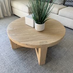 Rustic Solid Wood Coffee Table - Model Home Furniture 