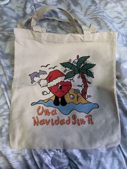 Bad Bunny Tote Bag 