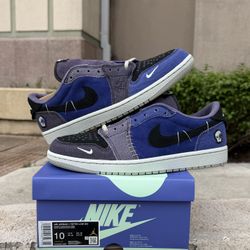 Jordan 1 Low OG Zion Voodoo Size 10 Nigel Brick