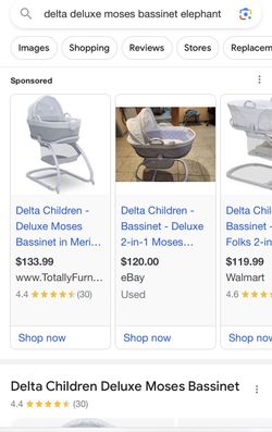 Delta Deluxe 2-in-1 Children Bassinet *Save $20-$40*