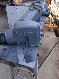 BBC marine exhaust manifolds with risers for sale.