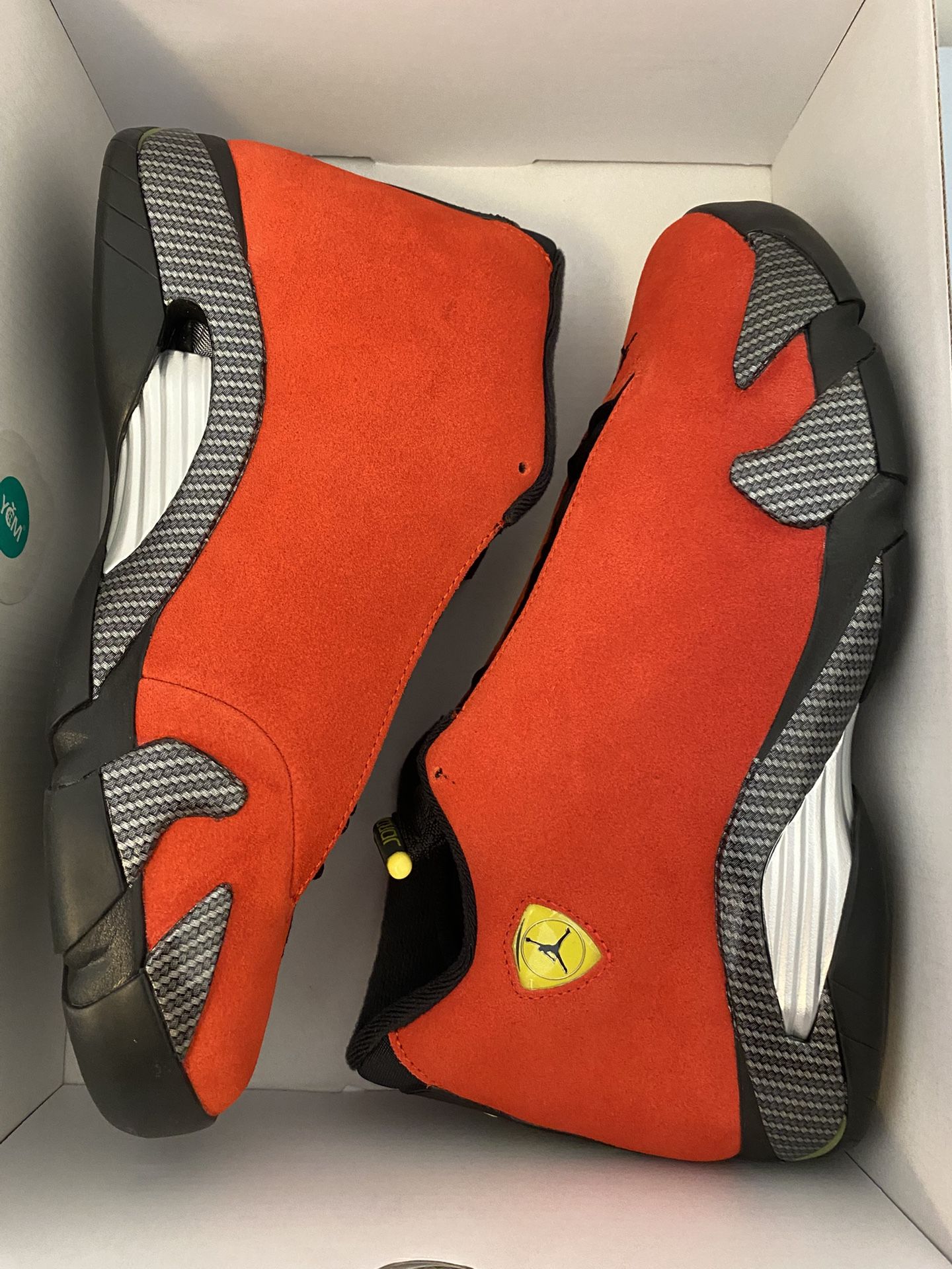 Brand New Jordan 14 ‘Ferrari’ (Size 8.5)w/Box & Receipt