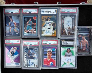 Lot of assorted graded cards