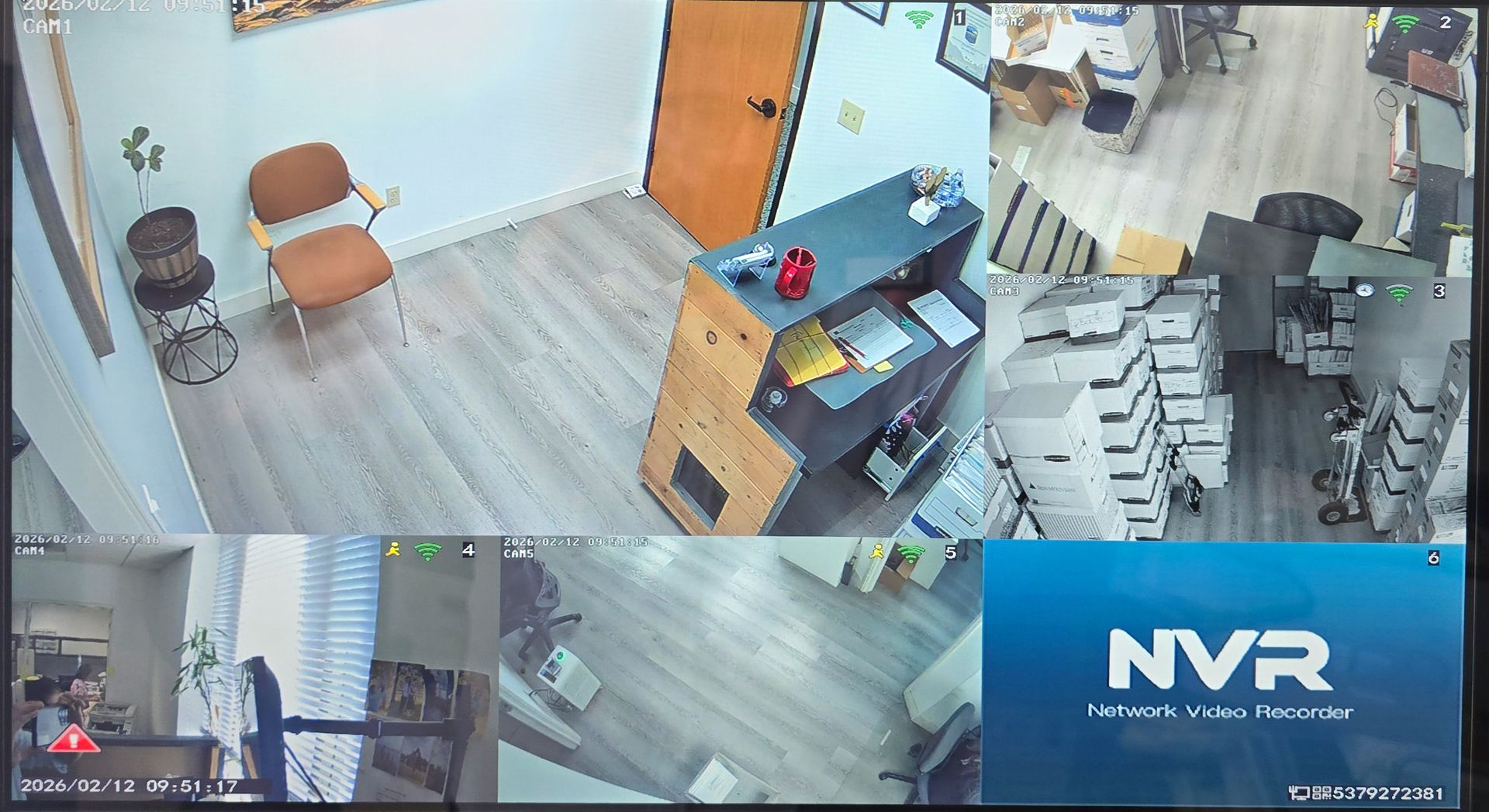 ARAN wireless Camera System with 1tb hard drive.