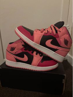 Pink Air Jordan 1