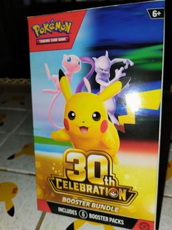 Pokemon 30th celebration booster bundle new mint