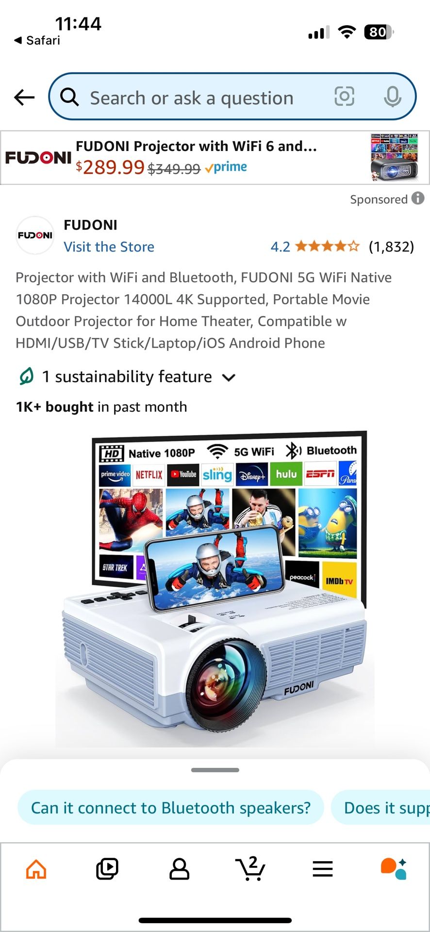 Portable Projector 