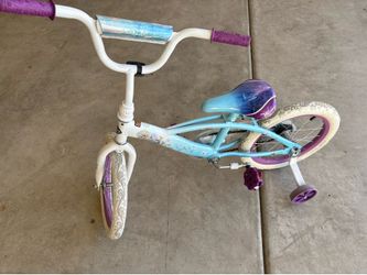 16” Huffy Bike - Removable Training Wheels - Frozen Theme