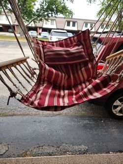 Used Hanging Hammock Chair 21" Wide