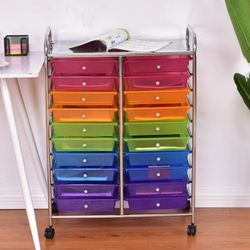 Drawer Rolling Storage Cart