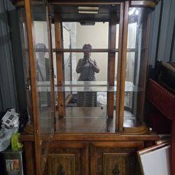 China Cabinet Hutch