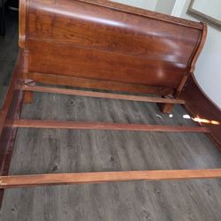 Solid Wooden Queen Bedframe NEED GONE ASAP!!