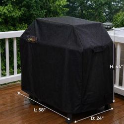 NEW 58 Inch Heavy Duty Waterproof 600D Oxford Outdoor BBQ Grill Oven Cover Protector Shade 