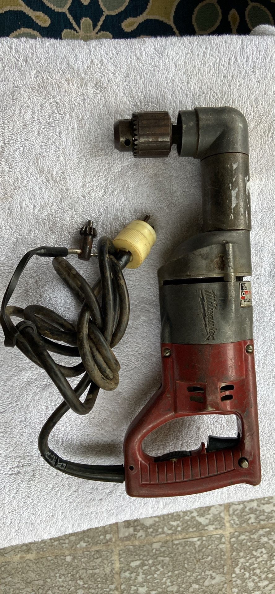 Tool Drill -Milwaukee Corded 1/2" Heavy Duty Right Angle Drill 1001-1 F1- in Boca Raton
