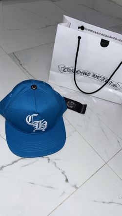 Chrome Hearts blue and white hat