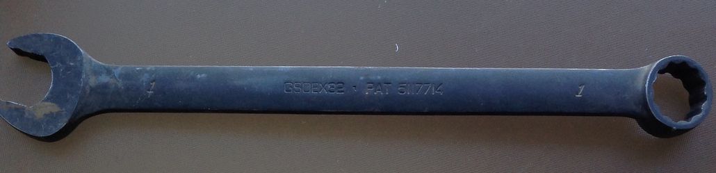 Snap-on-1-SAE-Industrial-12-Point-Flank-Drive-Plus-Combination-Wrench-GSOEX32