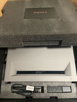 WEMAX NOVA 4K ULTRA SHORT THROW LASER PROJECTOR OPEN BOX