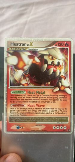 Heatran LV. X (DP31) Pokemon Card