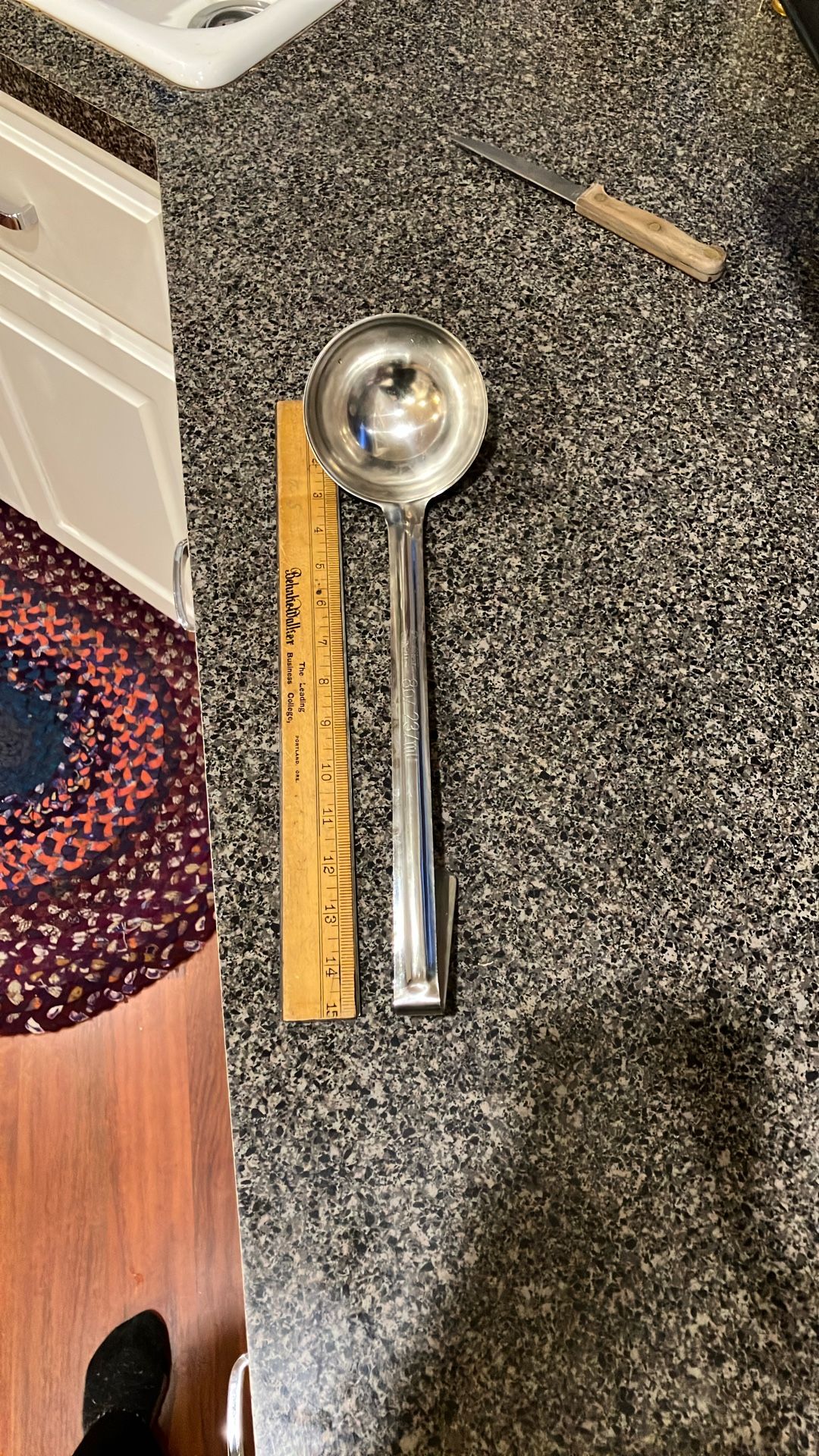 Large 1/2 Cup Stainless Steel Ladle