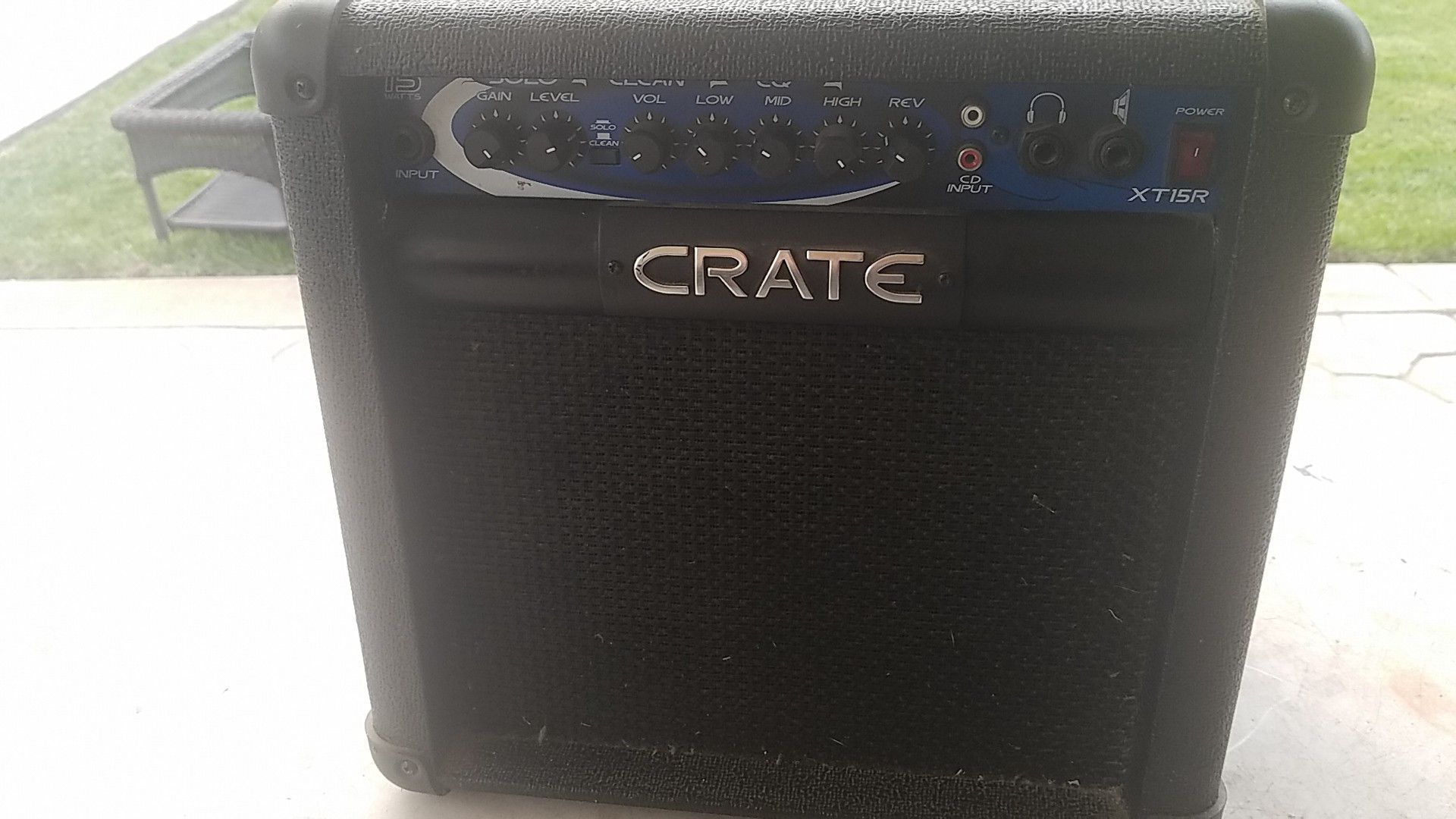 Crate guittar amplifier xt15r