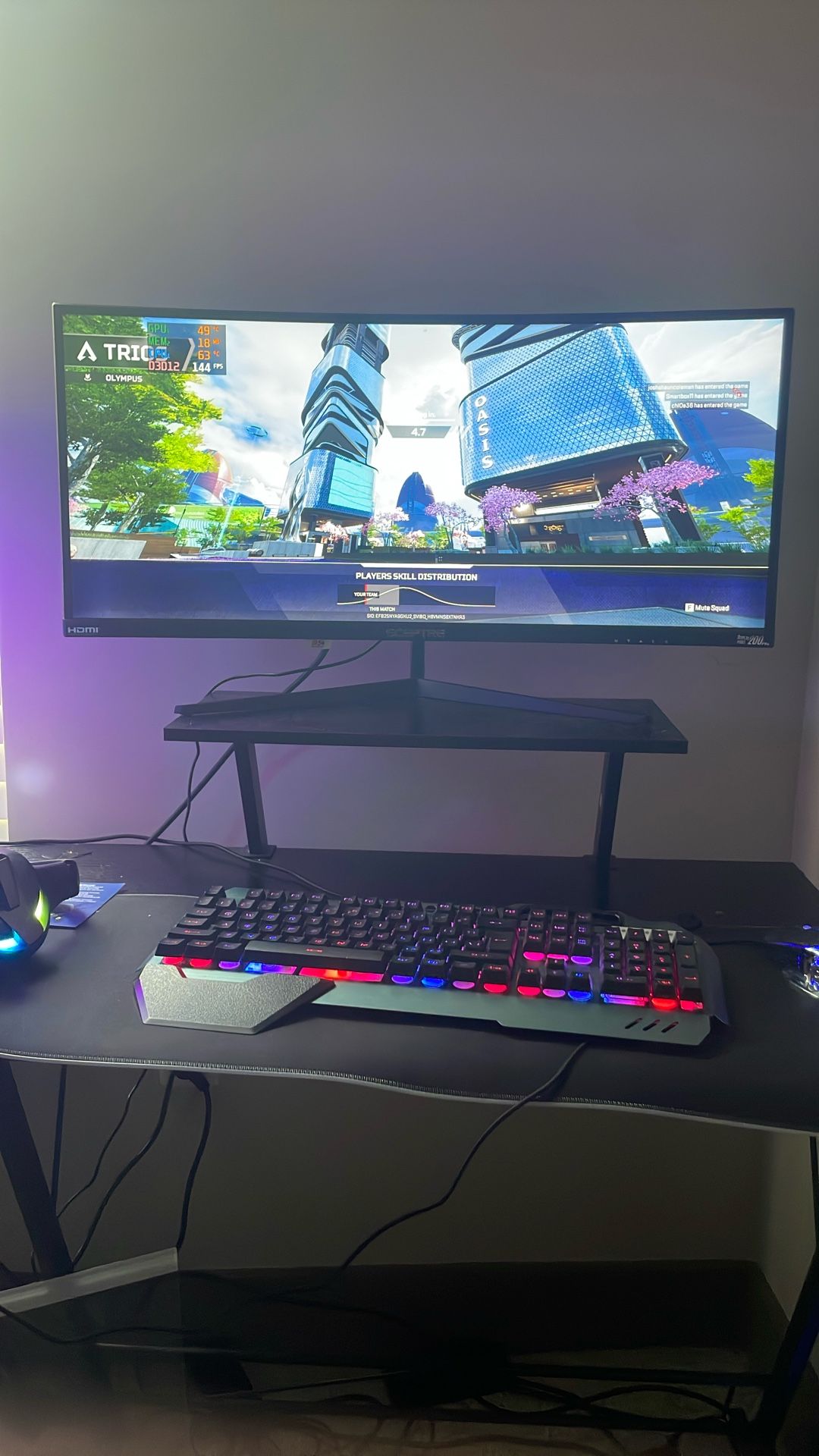 200hz Gaming Monitor & Keyboard