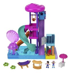 New Polly Pocket Super Slidin’ Water Park