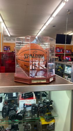 Spalding Basketball in Acrylic Display Case