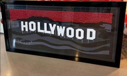 Neil Loeb Framed Hollywood artwork