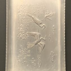 Egret Heron Stork Crain Stackable Aluminum Trays