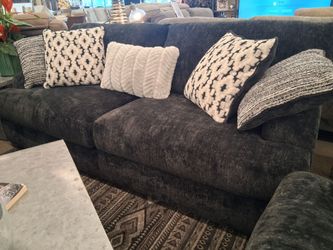 Spacious Chenille Sofa & Loveseat