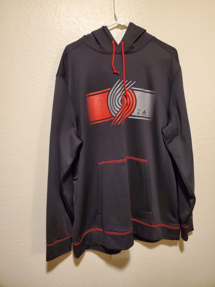 Portland Trailblazers Pullover Hoodie Sweatshirt, Sweatshirts, Pullover Hoodie, Portland, Trailblazers, Mens XL, Jackets, Hoodies