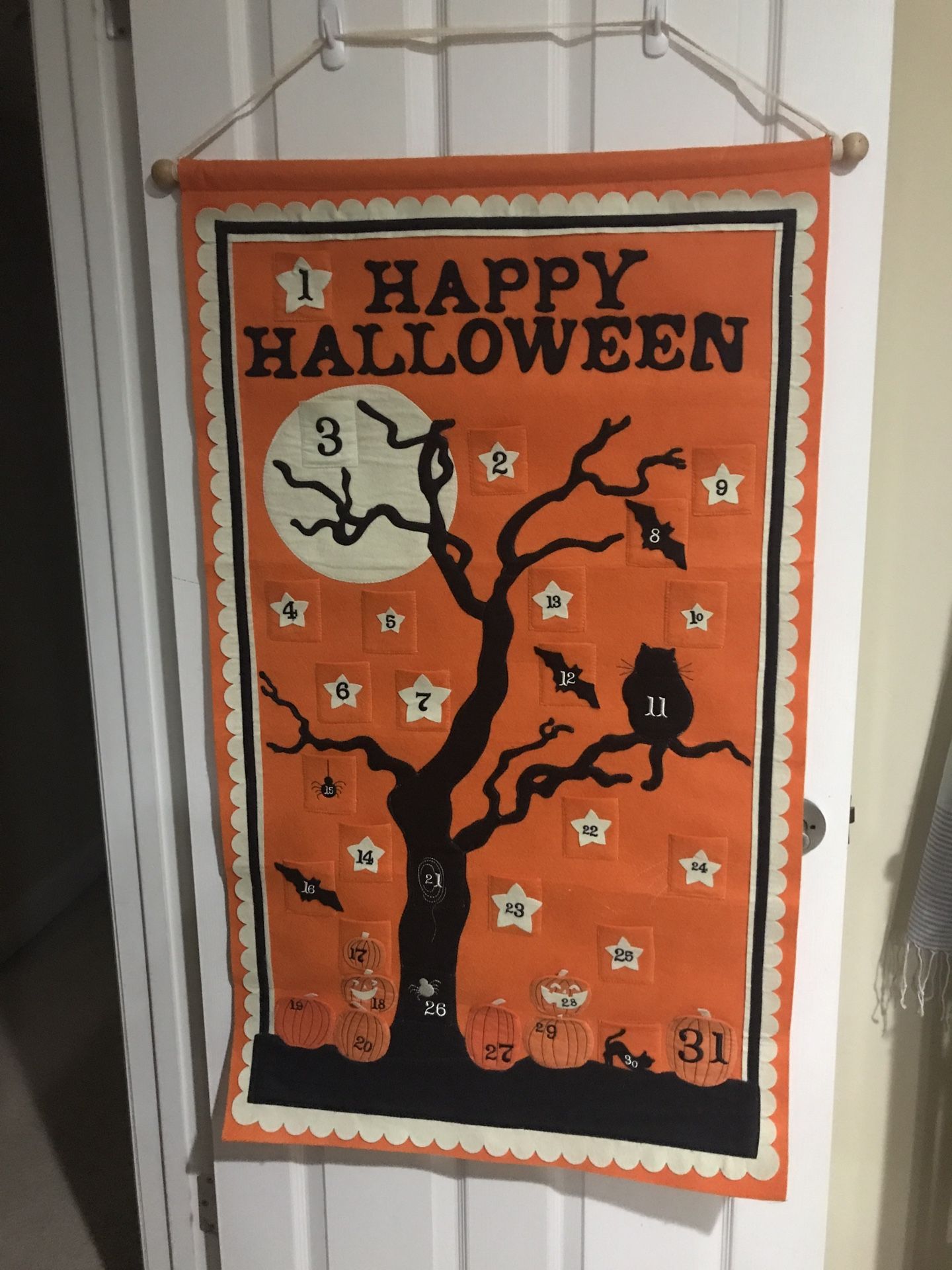 Halloween Advent Calendar from Pottery Barn Kids