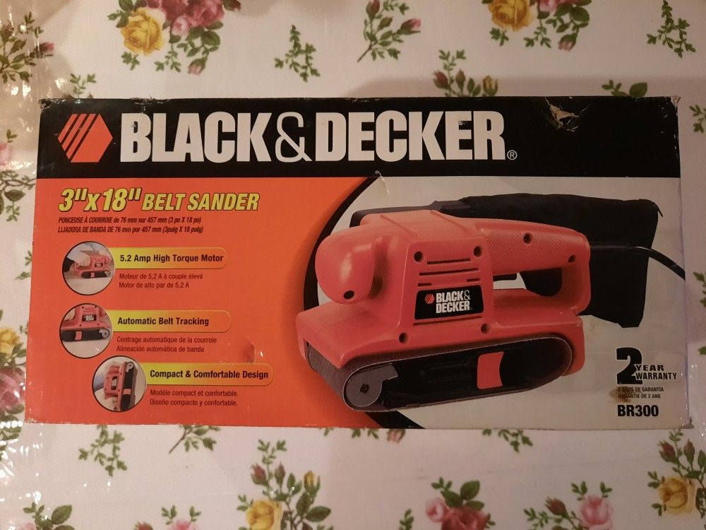 Black & Decker Belt Sander NEW IN BOX