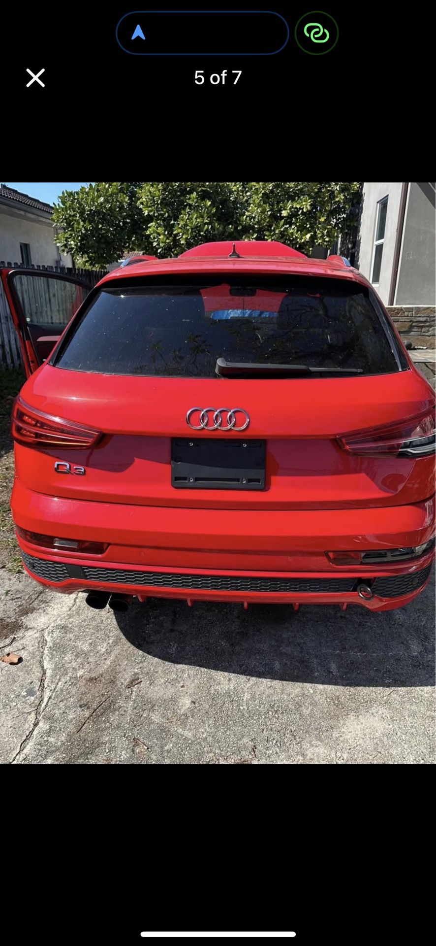 Audi Q3 2018 For Parts. Para Partes