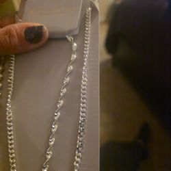 Sterling Silver Necklaces 